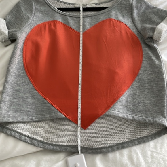 LaughCryRepeat silk heart terry top - Picture 8 of 8